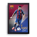 SUAREZ framed wall art print — HIBR
