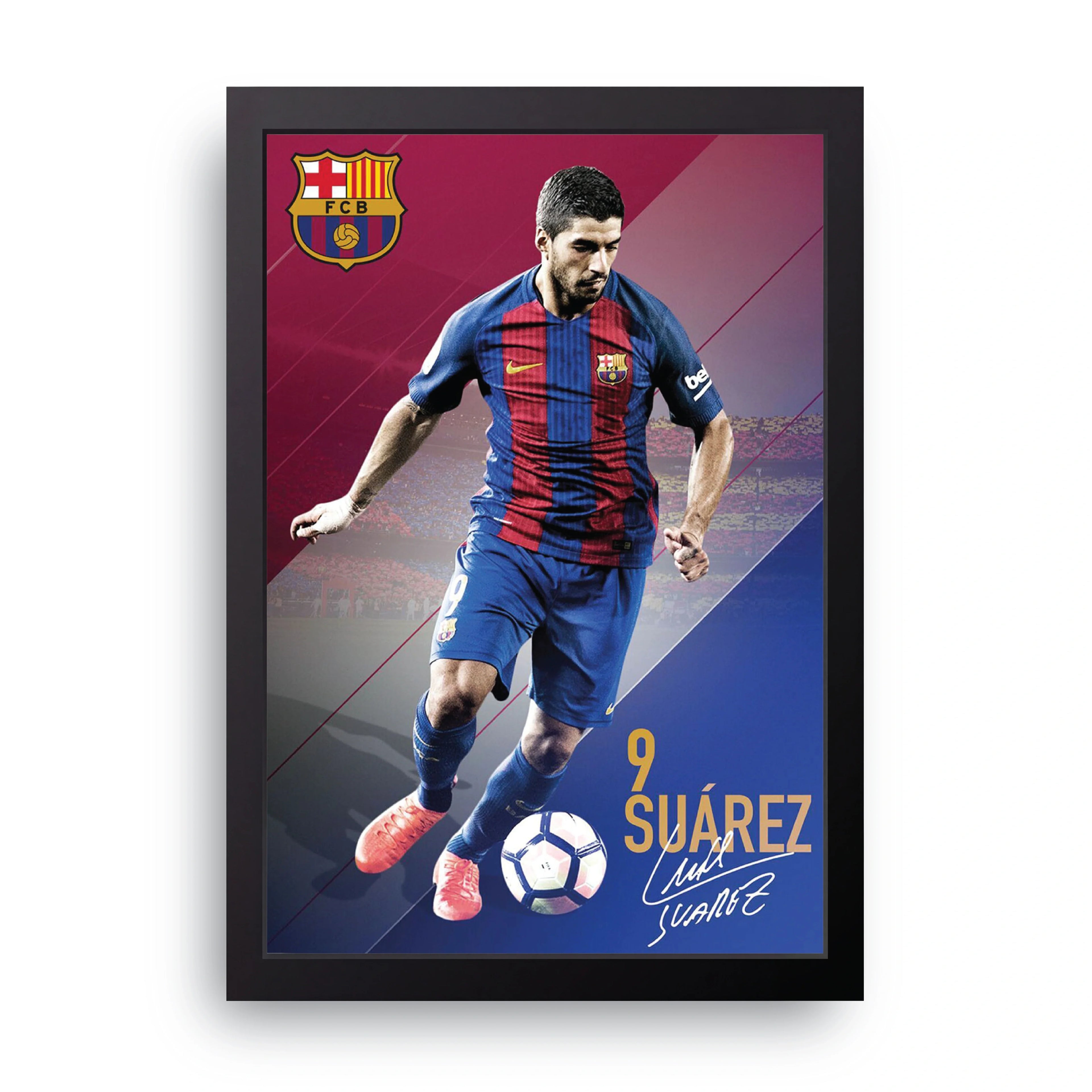 SUAREZ framed wall art print — HIBR