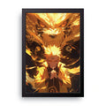 NARUTO 3 framed wall art print — HIBR
