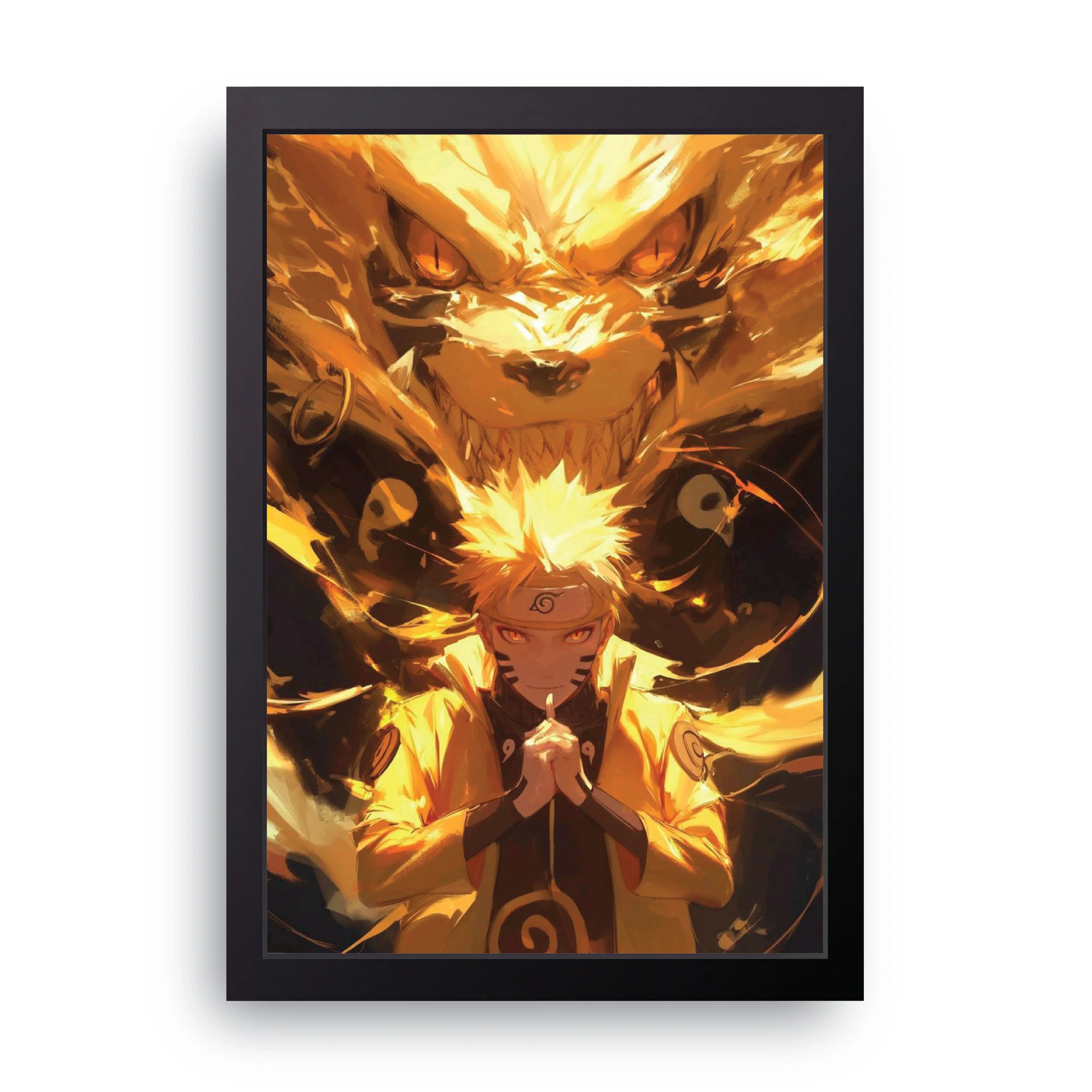 NARUTO 3 framed wall art print — HIBR