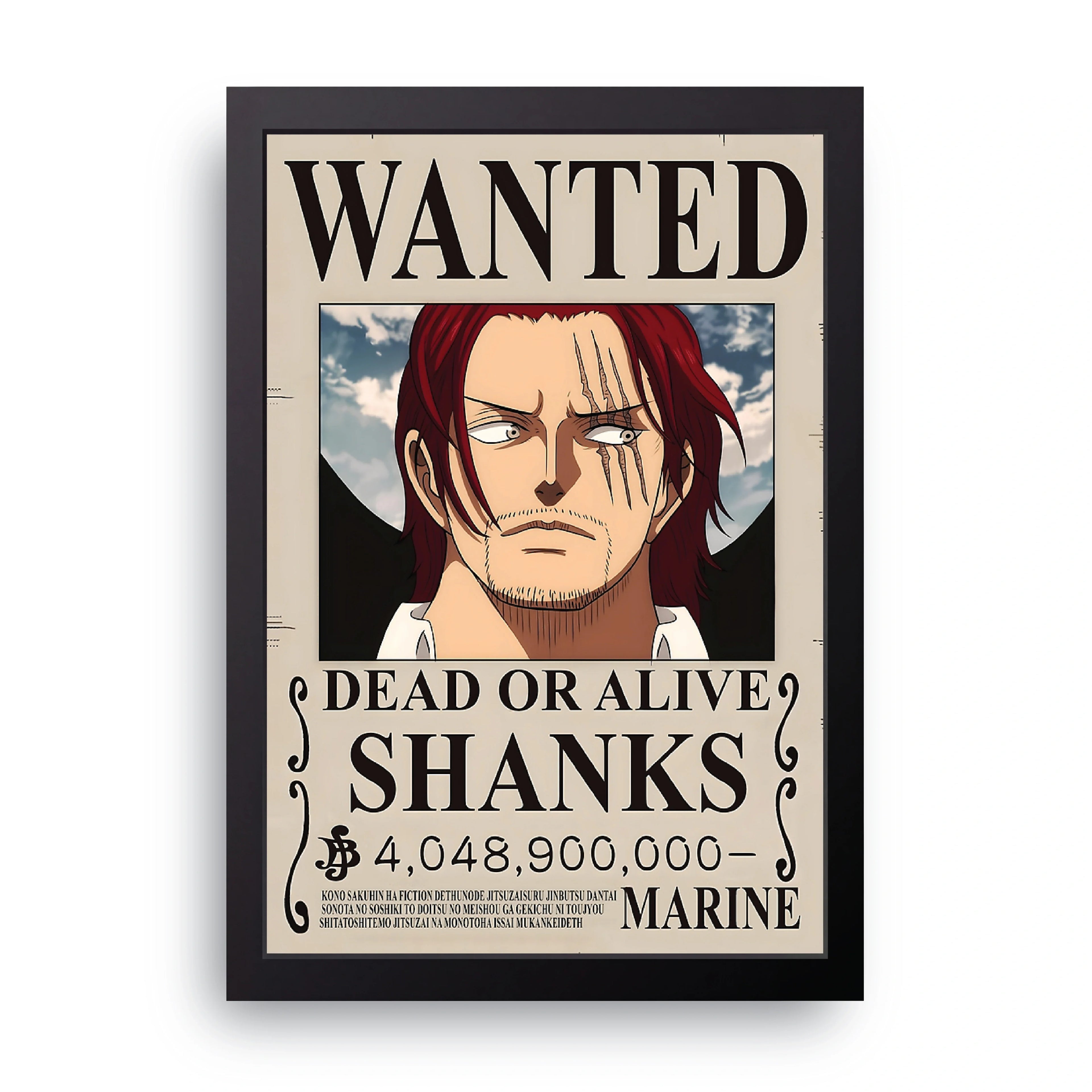 ONE PIECE (21) framed wall art print — HIBR