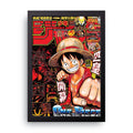 ONE PIECE (6) framed wall art print — HIBR