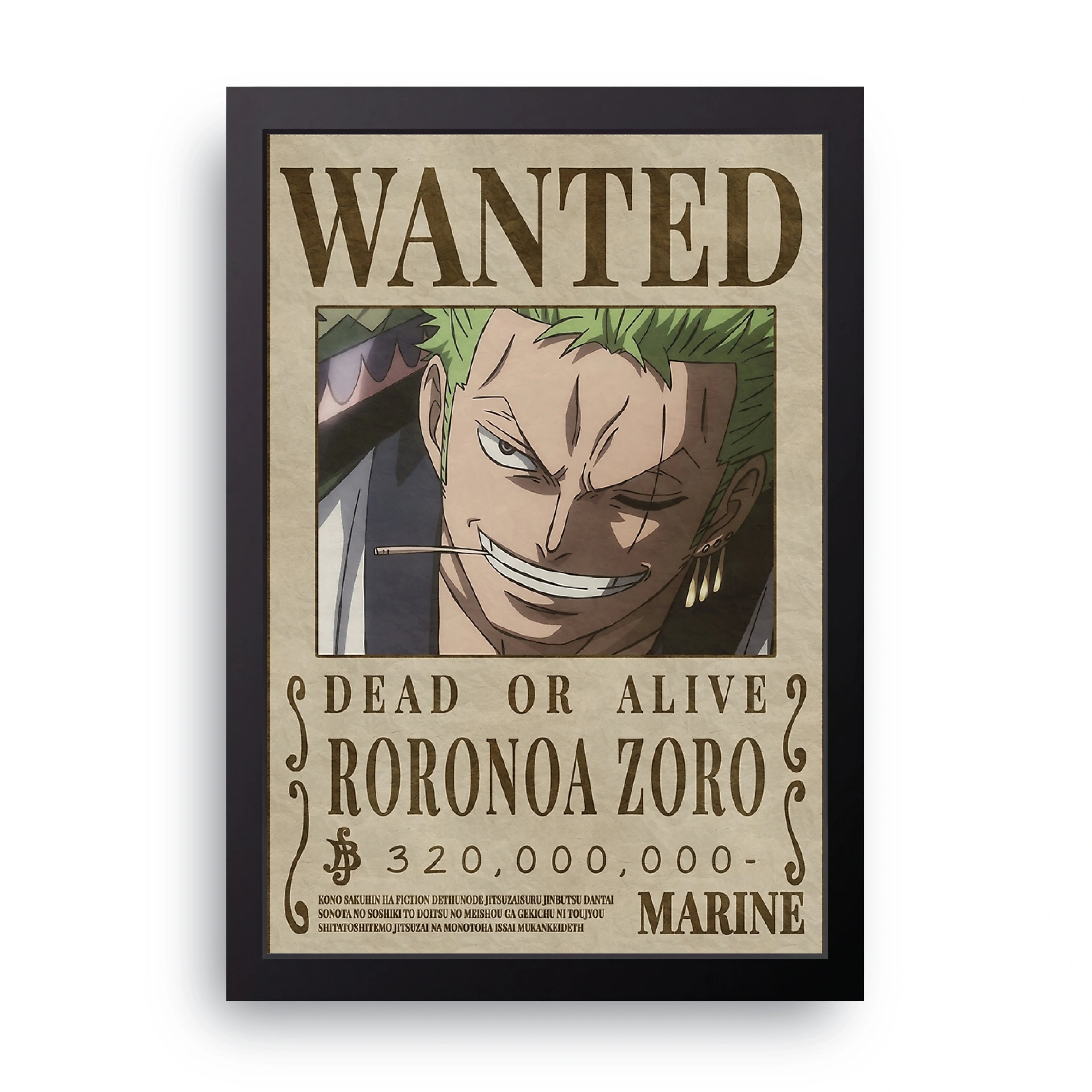 ONE PIECE (25) framed wall art print — HIBR