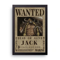 ONE PIECE (8) framed wall art print — HIBR
