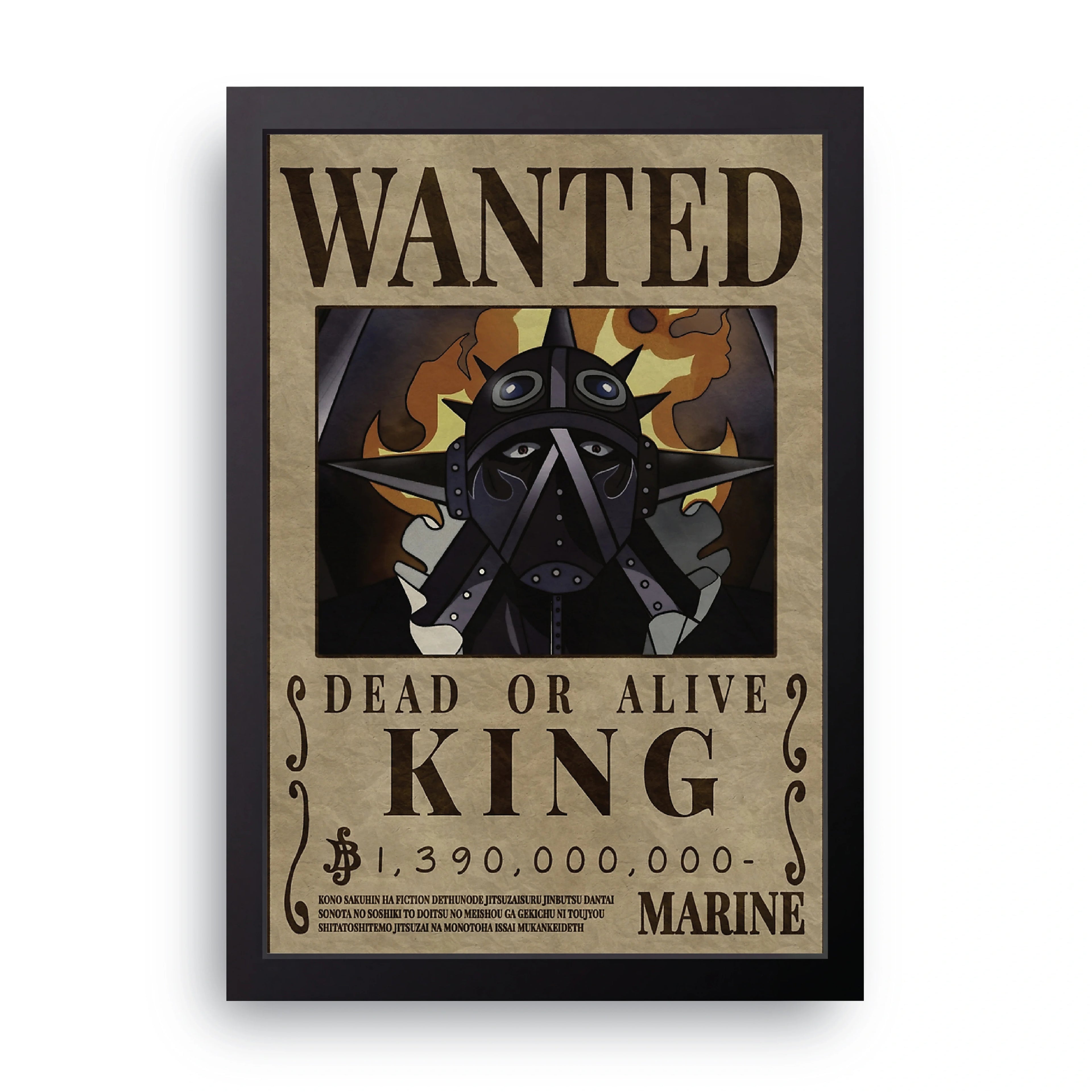 ONE PIECE (17) framed wall art print — HIBR