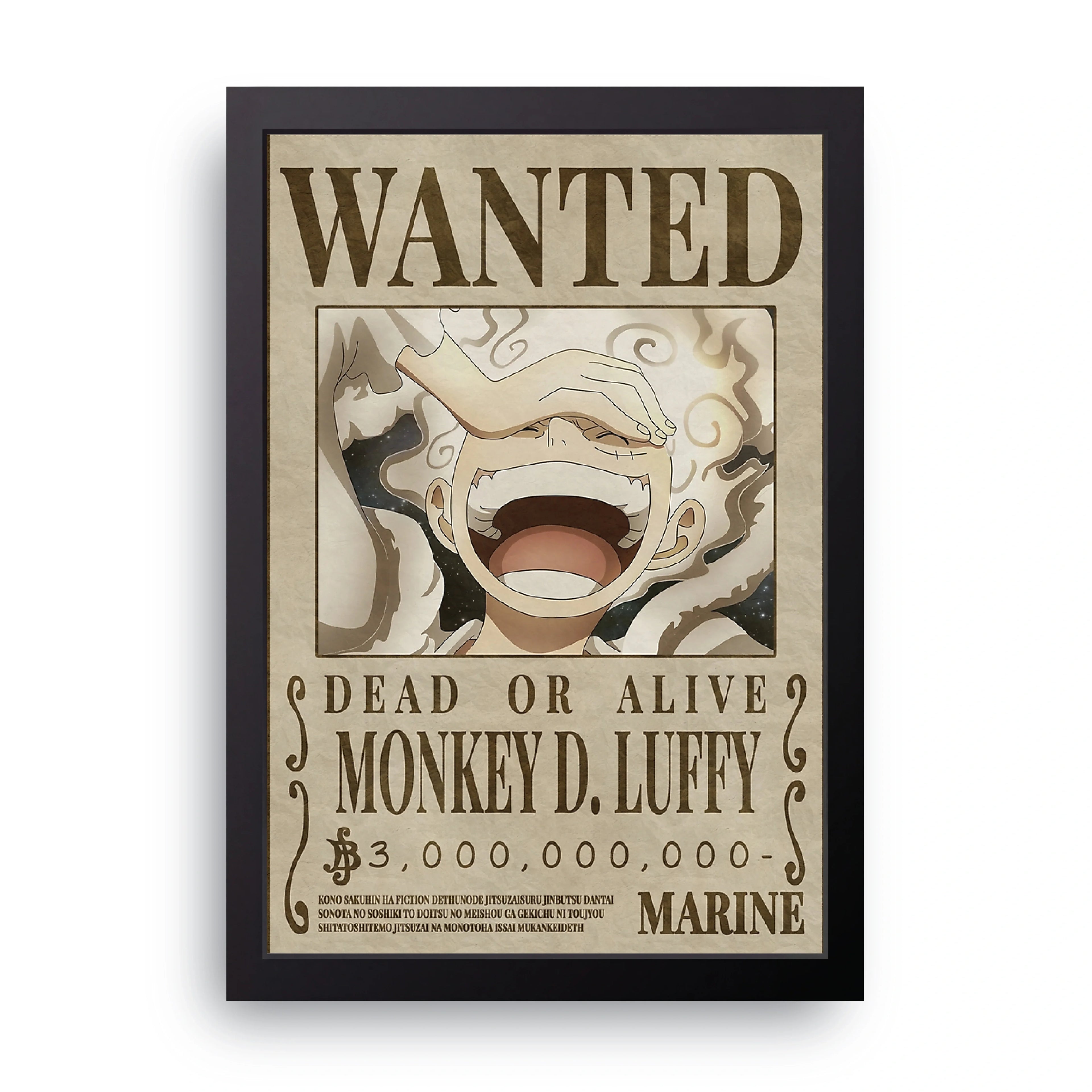 ONE PIECE (24) framed wall art print — HIBR