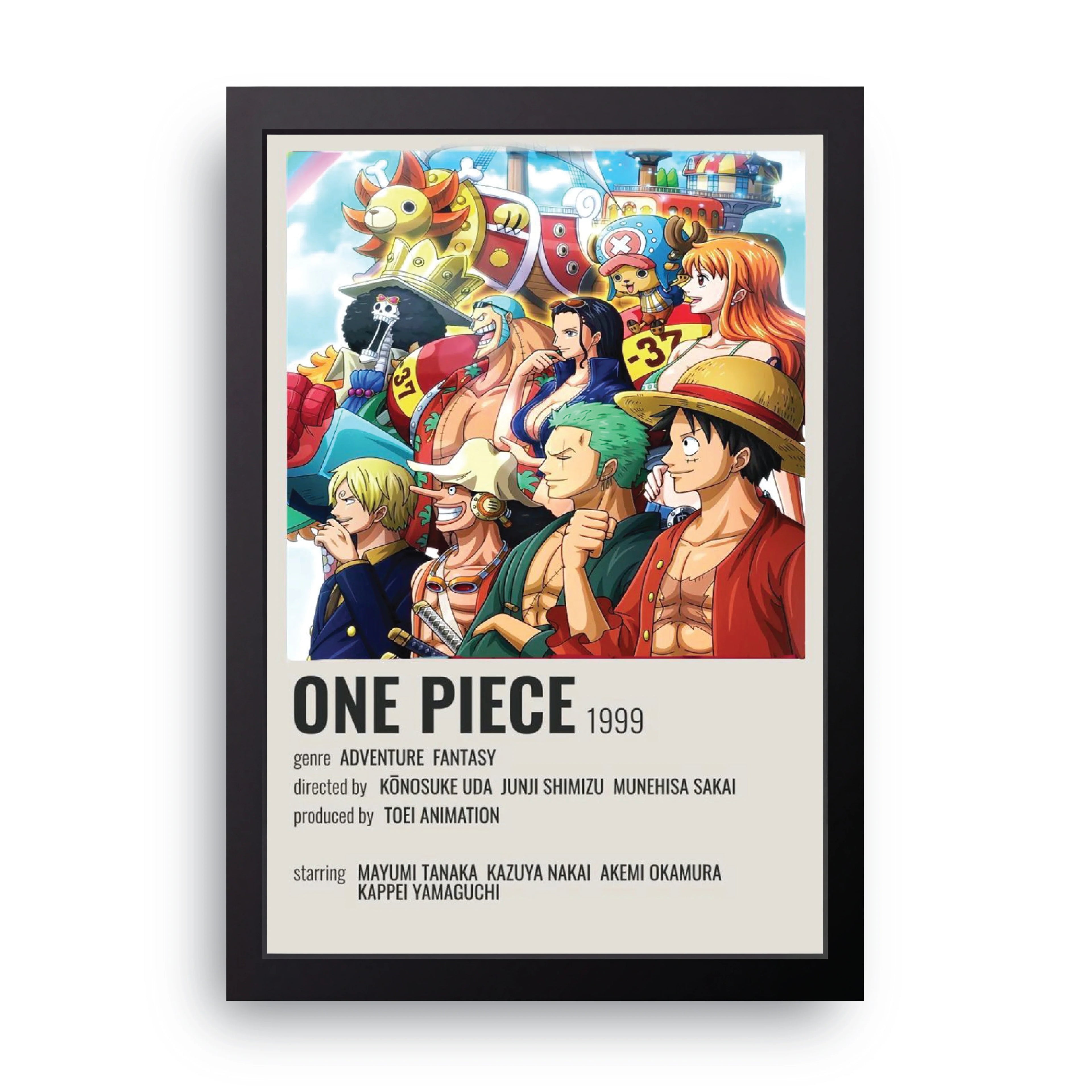 ONE PIECE (27) framed wall art print — HIBR