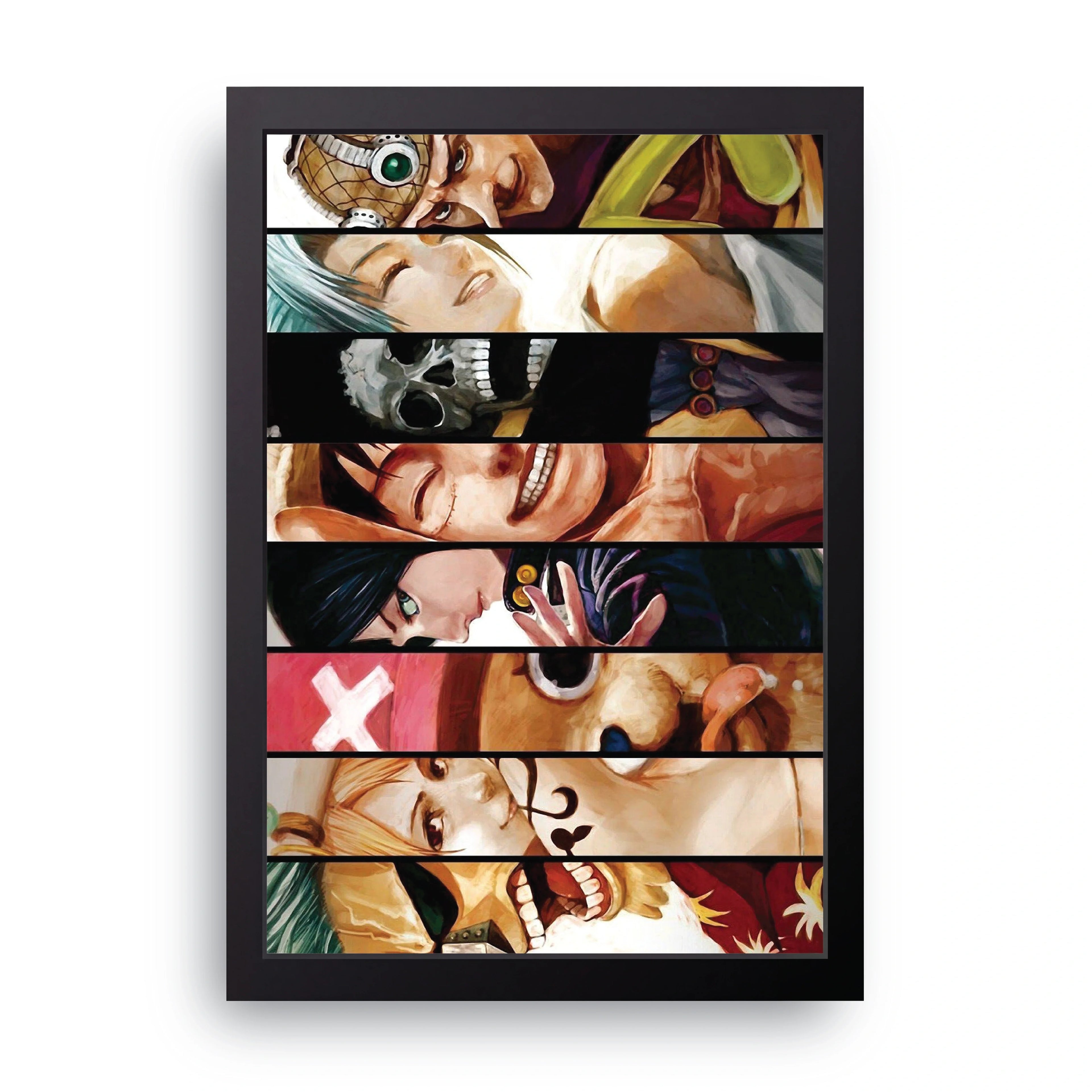 ONE PIECE (28) framed wall art print — HIBR