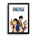 ONE PIECE (33) framed wall art print — HIBR