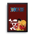 ONE PIECE (34) framed wall art print — HIBR