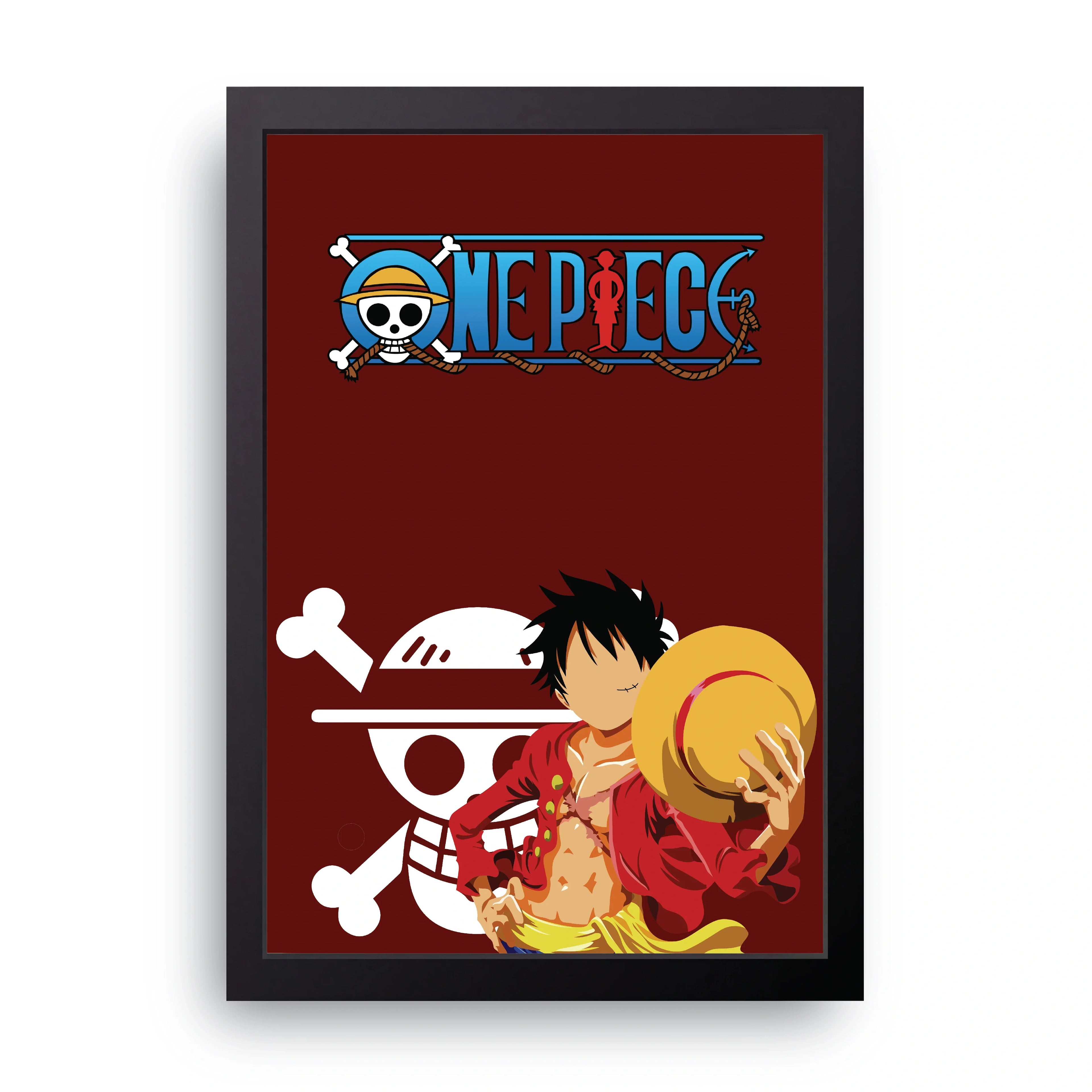 ONE PIECE (34) framed wall art print — HIBR