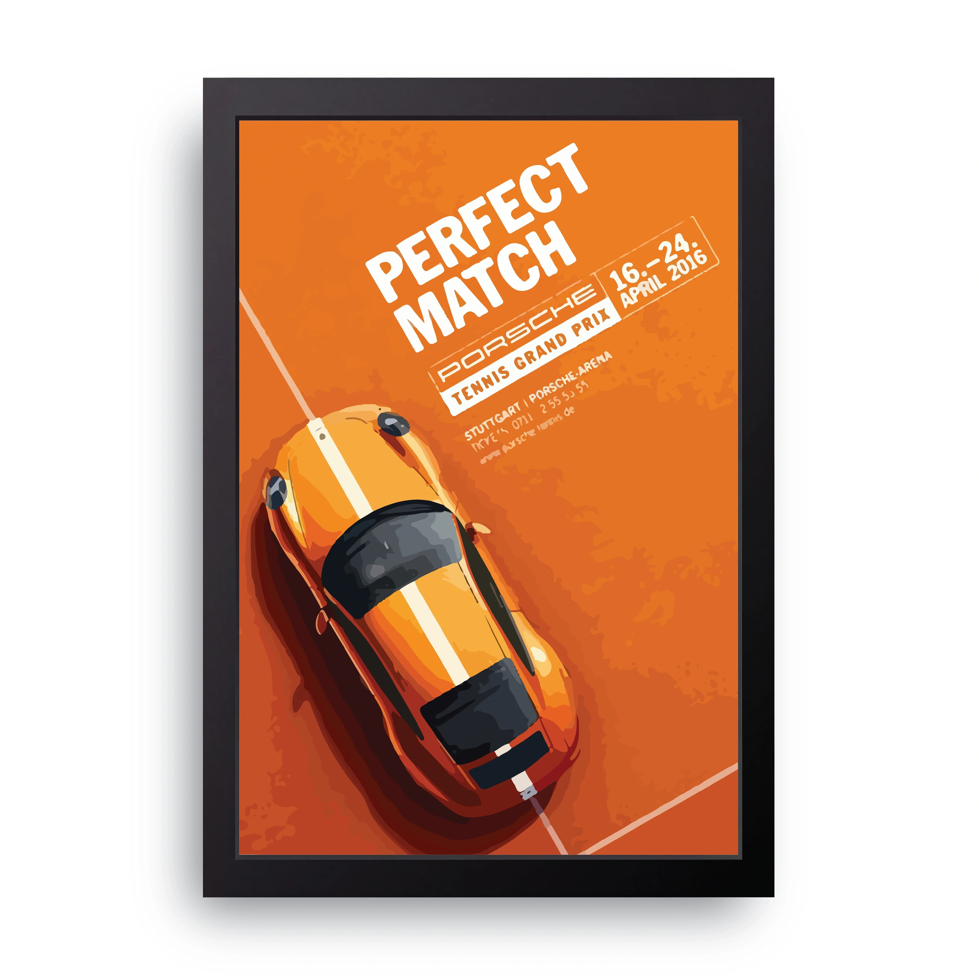 Perfect Match framed wall art print — HIBR