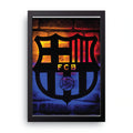 BARCA LOGO framed wall art print — HIBR