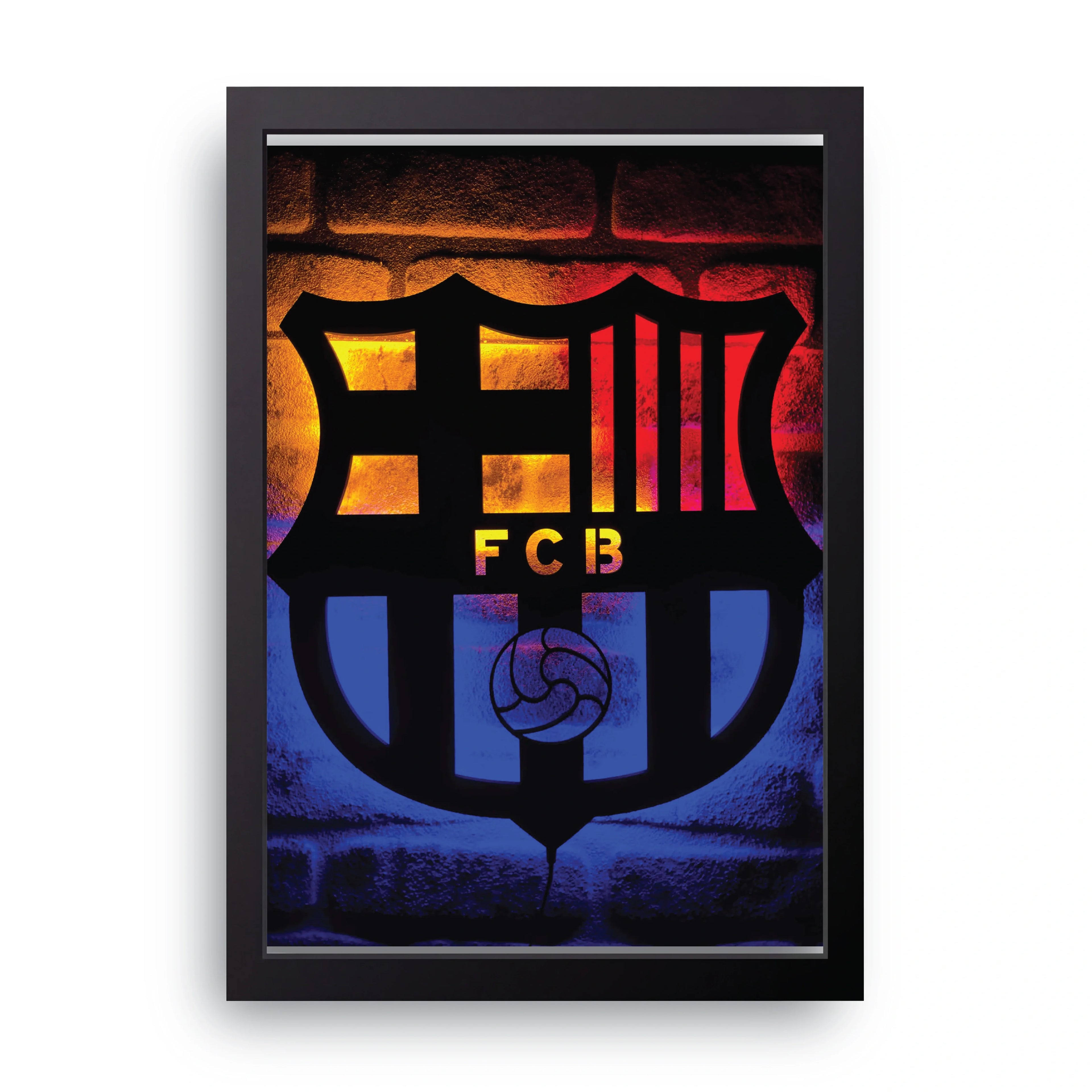 BARCA LOGO framed wall art print — HIBR