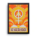 No War On Women framed wall art print — HIBR