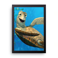 Crush framed wall art print — HIBR