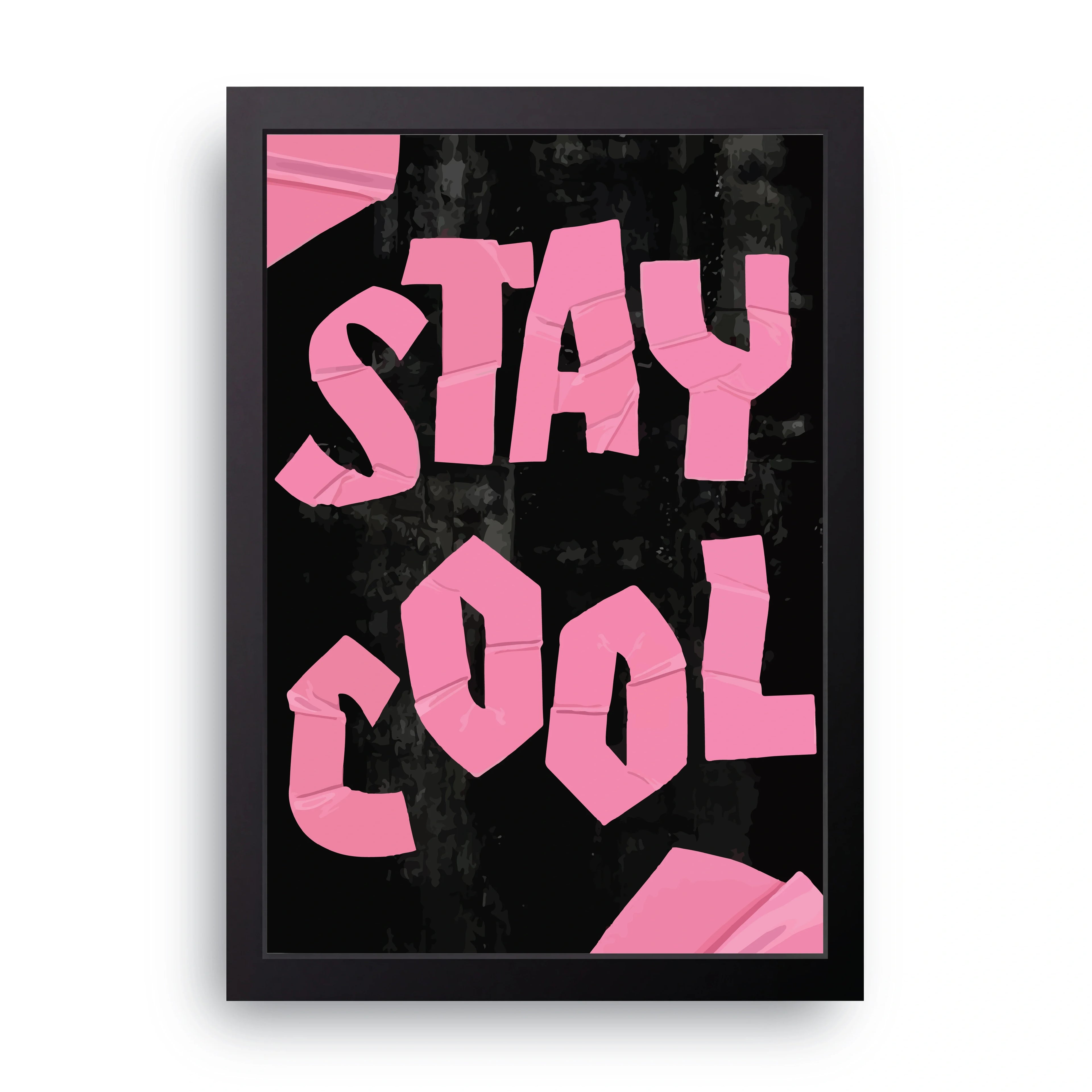 Stay Cool framed wall art print — HIBR