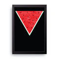 Watermelon Slice framed wall art print — HIBR