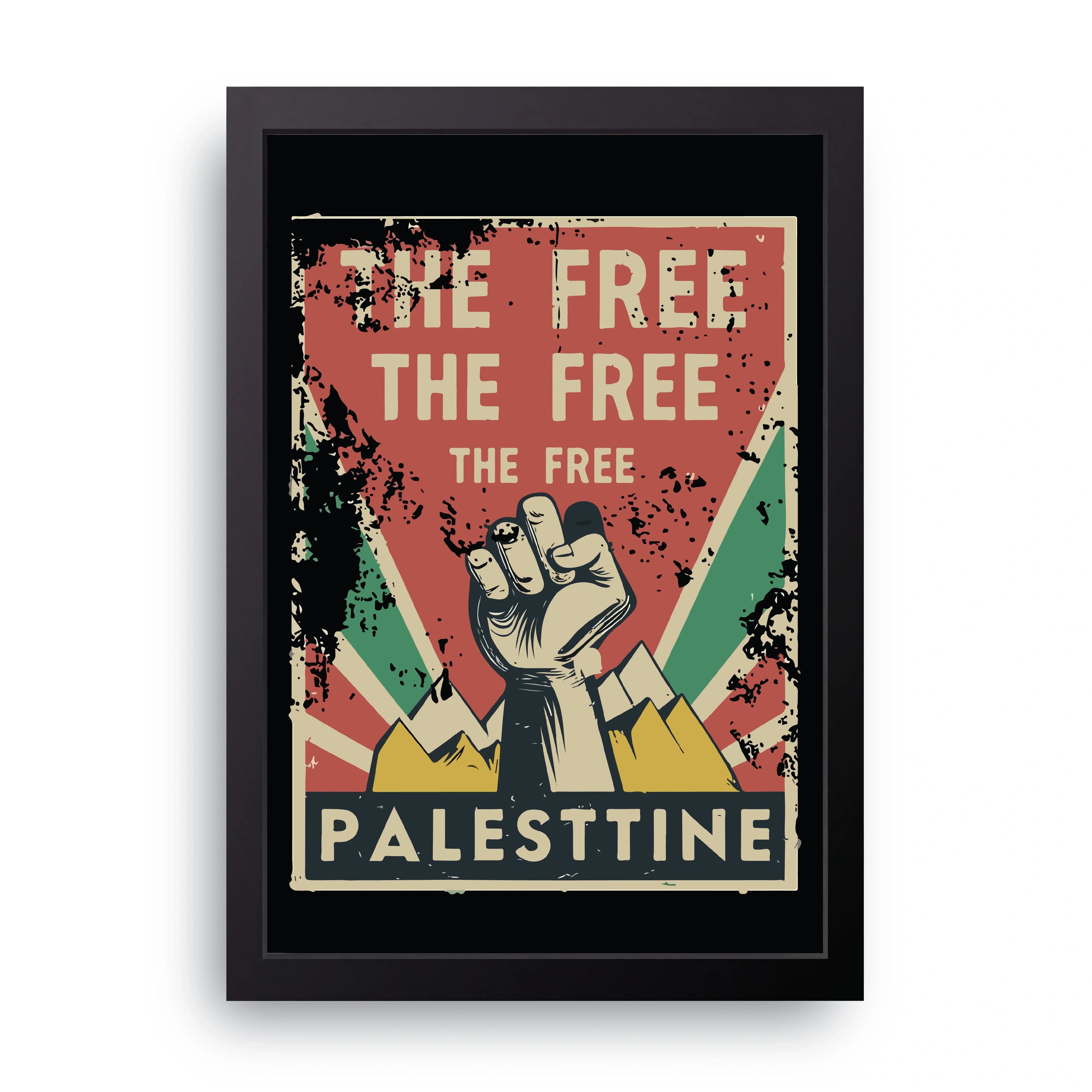 Free The Free framed wall art print — HIBR