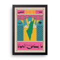 Palestine Deserves Life framed wall art print — HIBR