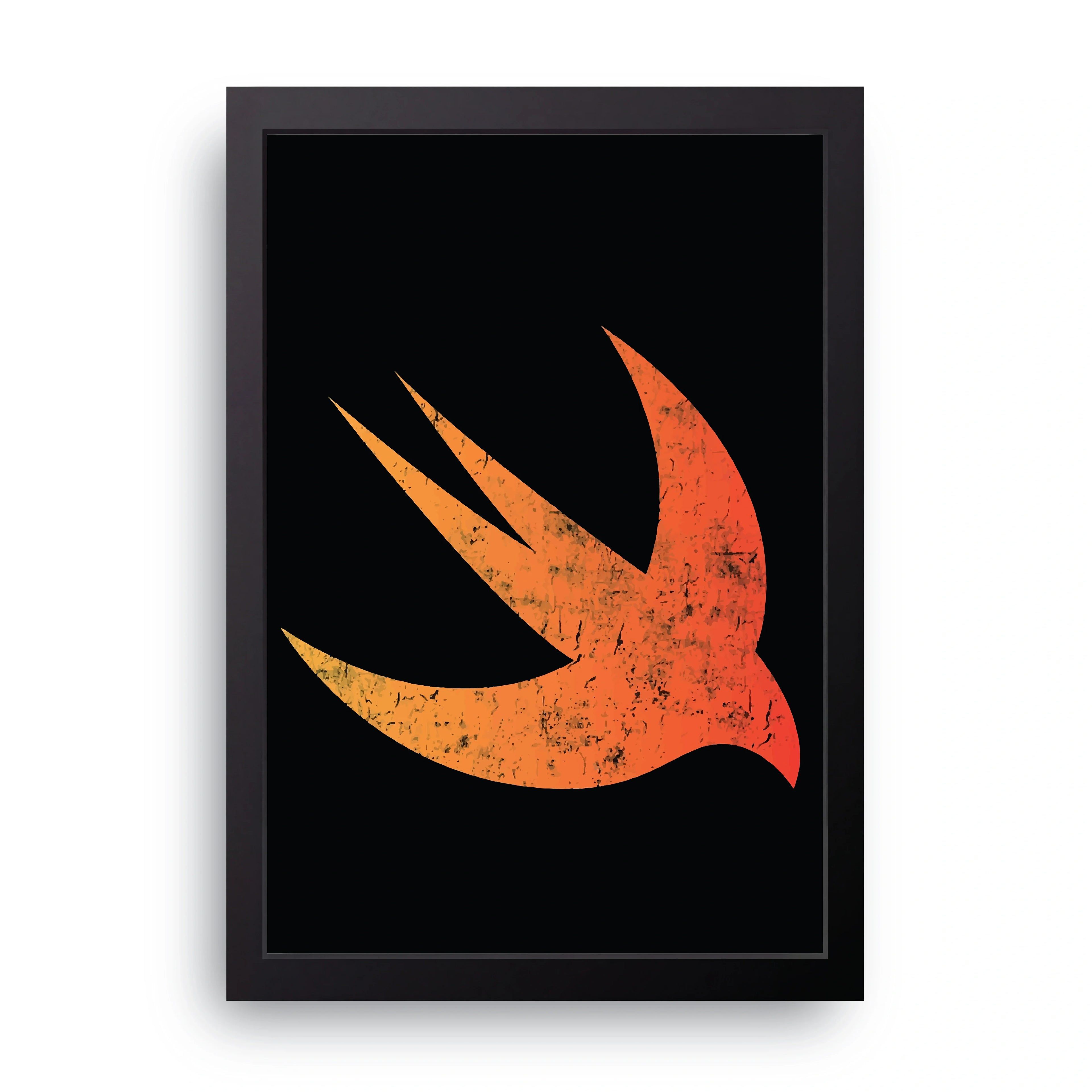Swift Bird framed wall art print — HIBR