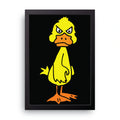 Angry Duck framed wall art print — HIBR