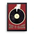 Keep It Classic framed wall art print — HIBR