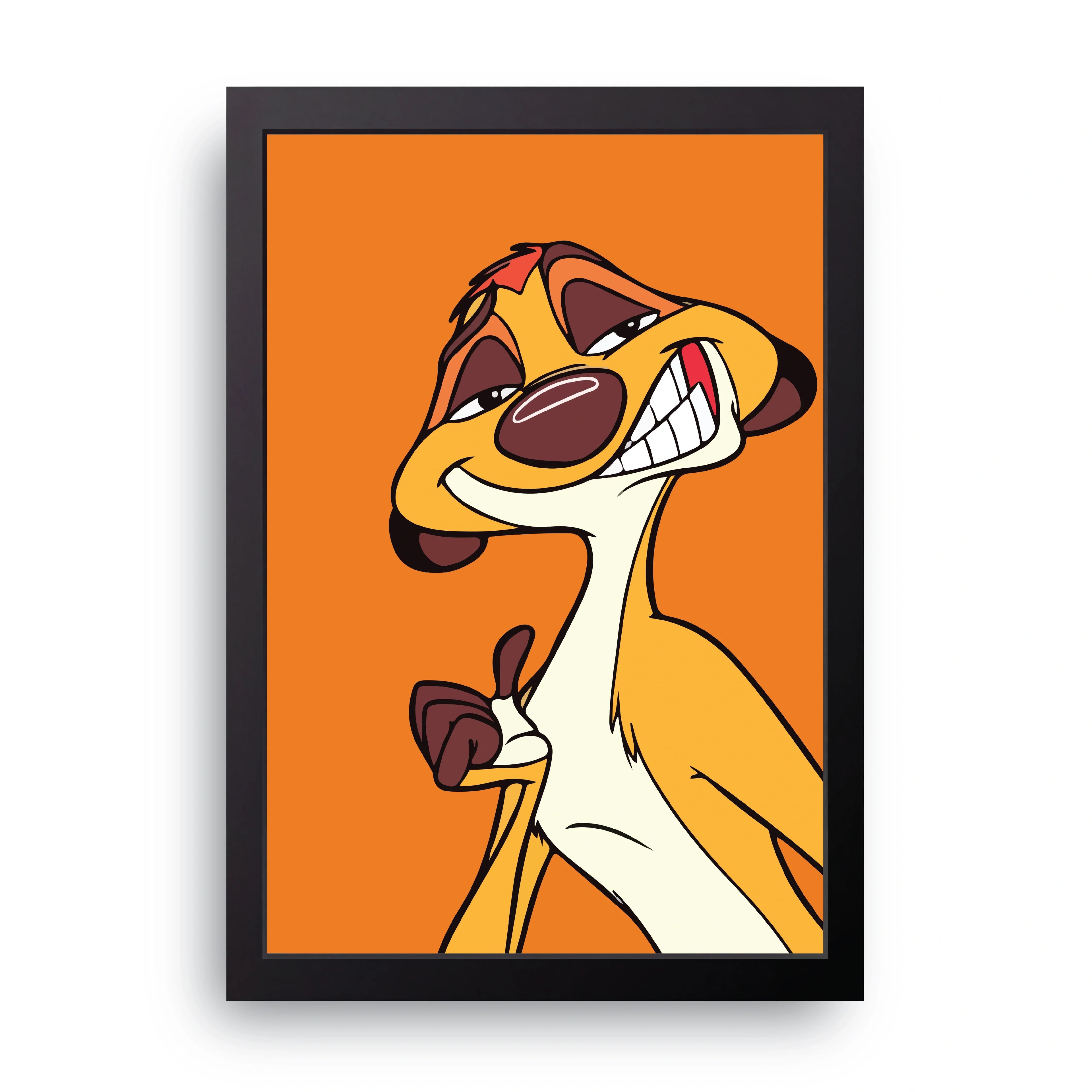 Timon framed wall art print — HIBR