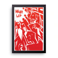 Wake Up framed wall art print — HIBR