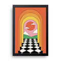 Rainbow Arch framed wall art print — HIBR