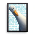 Mine Mine framed wall art print — HIBR