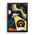 Space Odyssey framed wall art print — HIBR