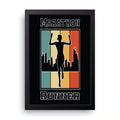 Marathon Runner framed wall art print — HIBR