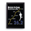 Boston Marathon framed wall art print — HIBR