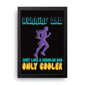 Running Dad framed wall art print — HIBR