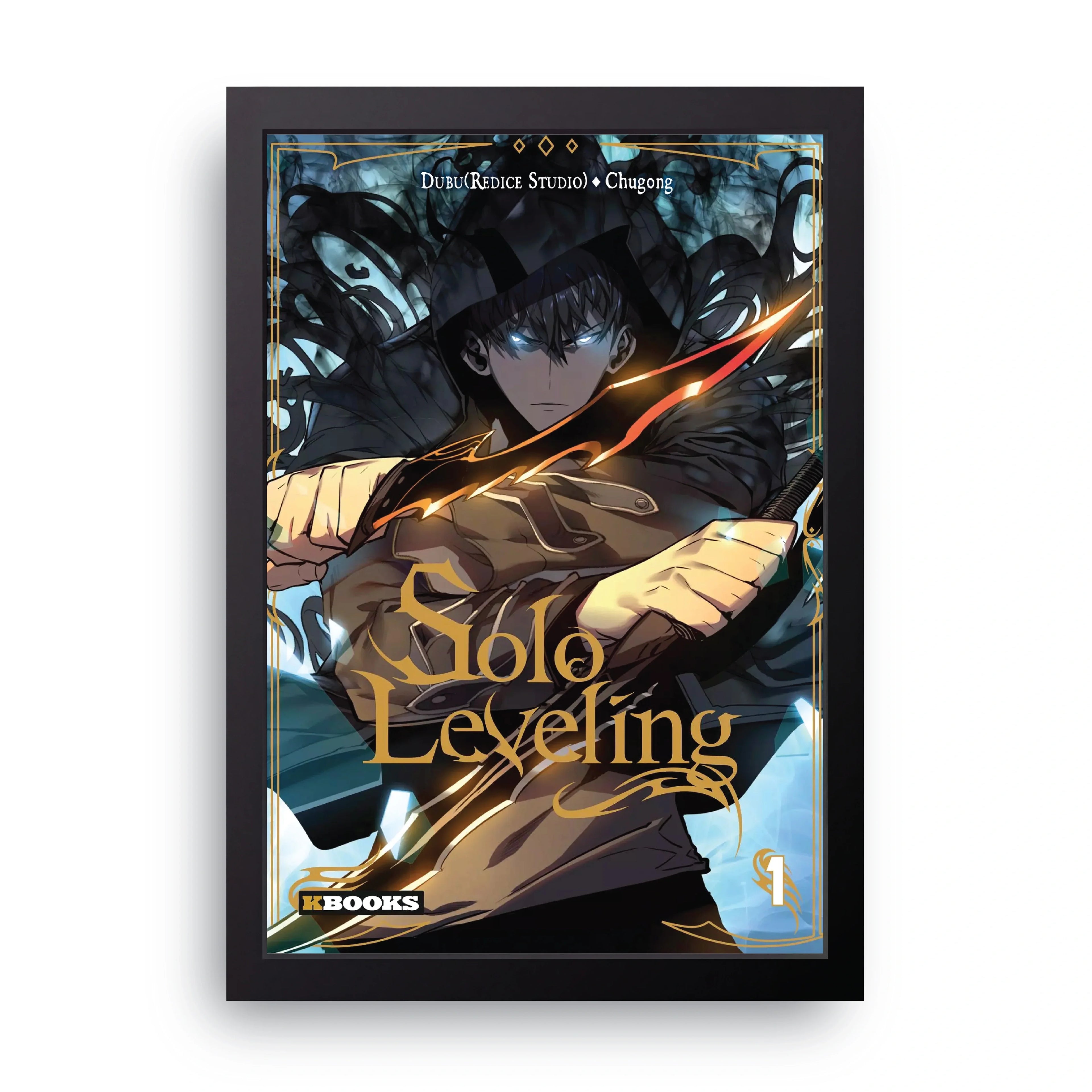SOLO LEVELING (6) framed wall art print — HIBR