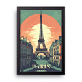 Paris framed wall art print — HIBR