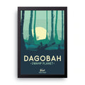 Dagobah framed wall art print — HIBR