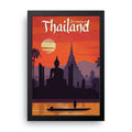 Thailand framed wall art print — HIBR
