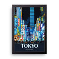 Tokyo framed wall art print — HIBR
