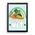 Lucky Vet framed wall art print — HIBR