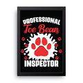Toe Bean Inspector framed wall art print — HIBR