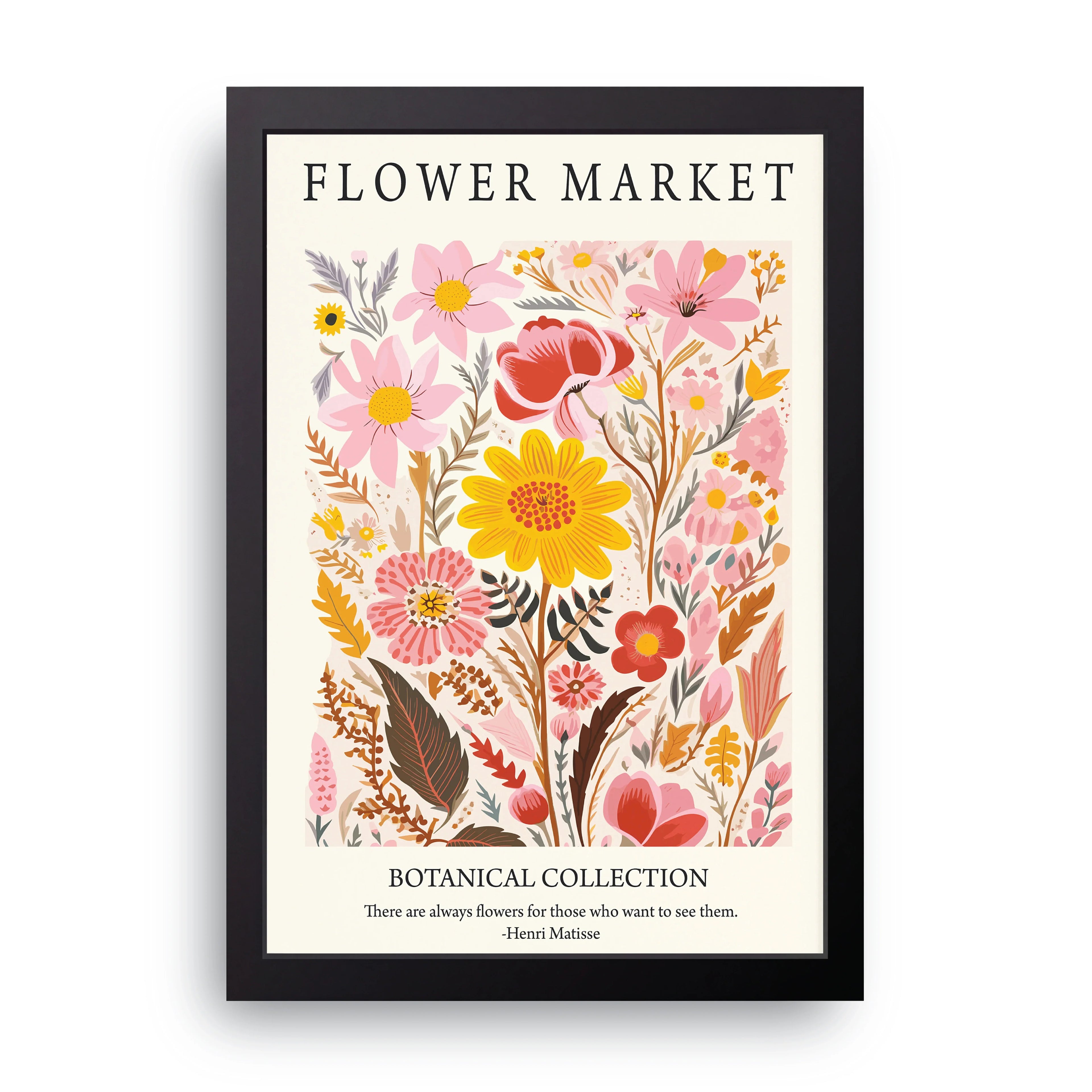 Botanical Collection framed wall art print — HIBR