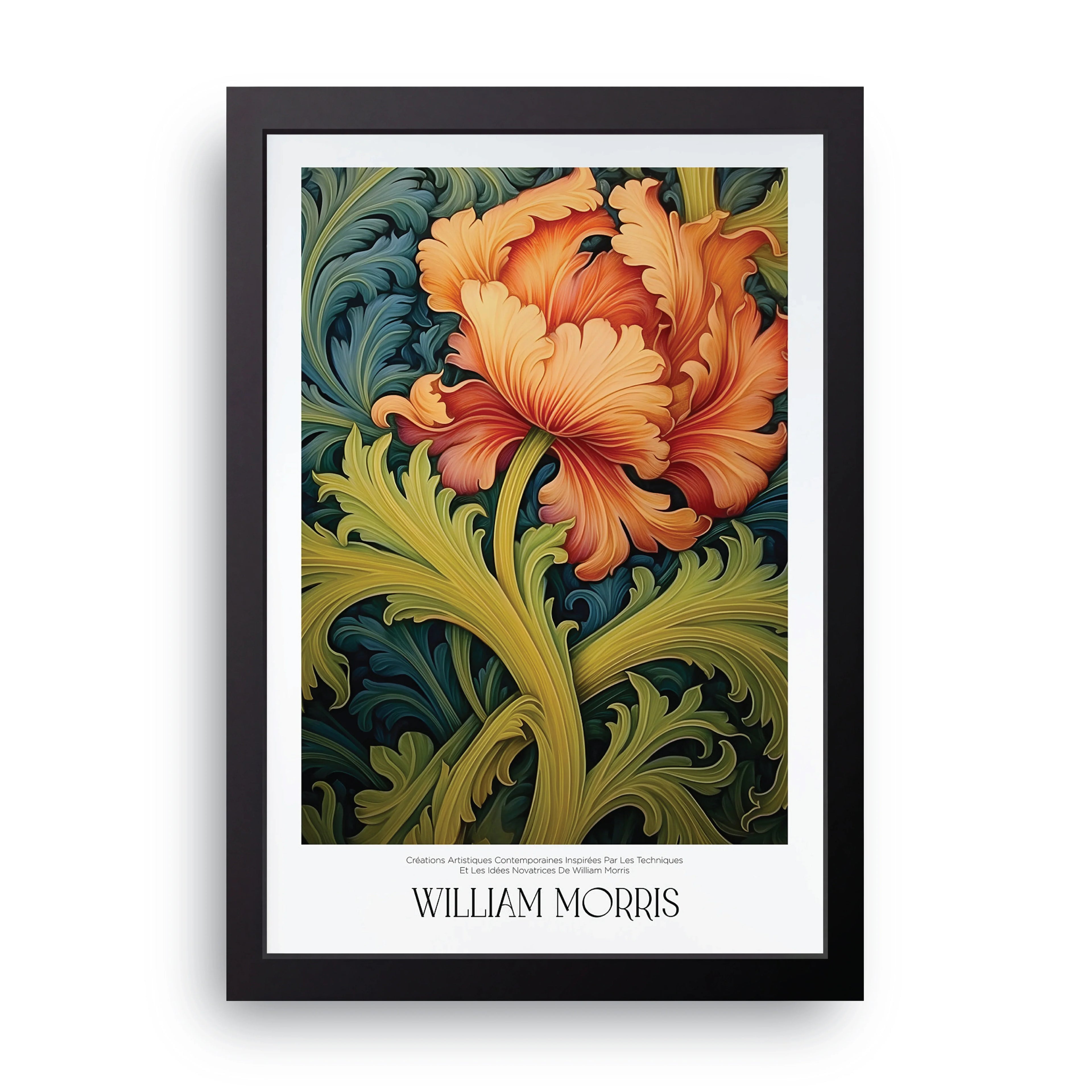 William Morris framed wall art print — HIBR