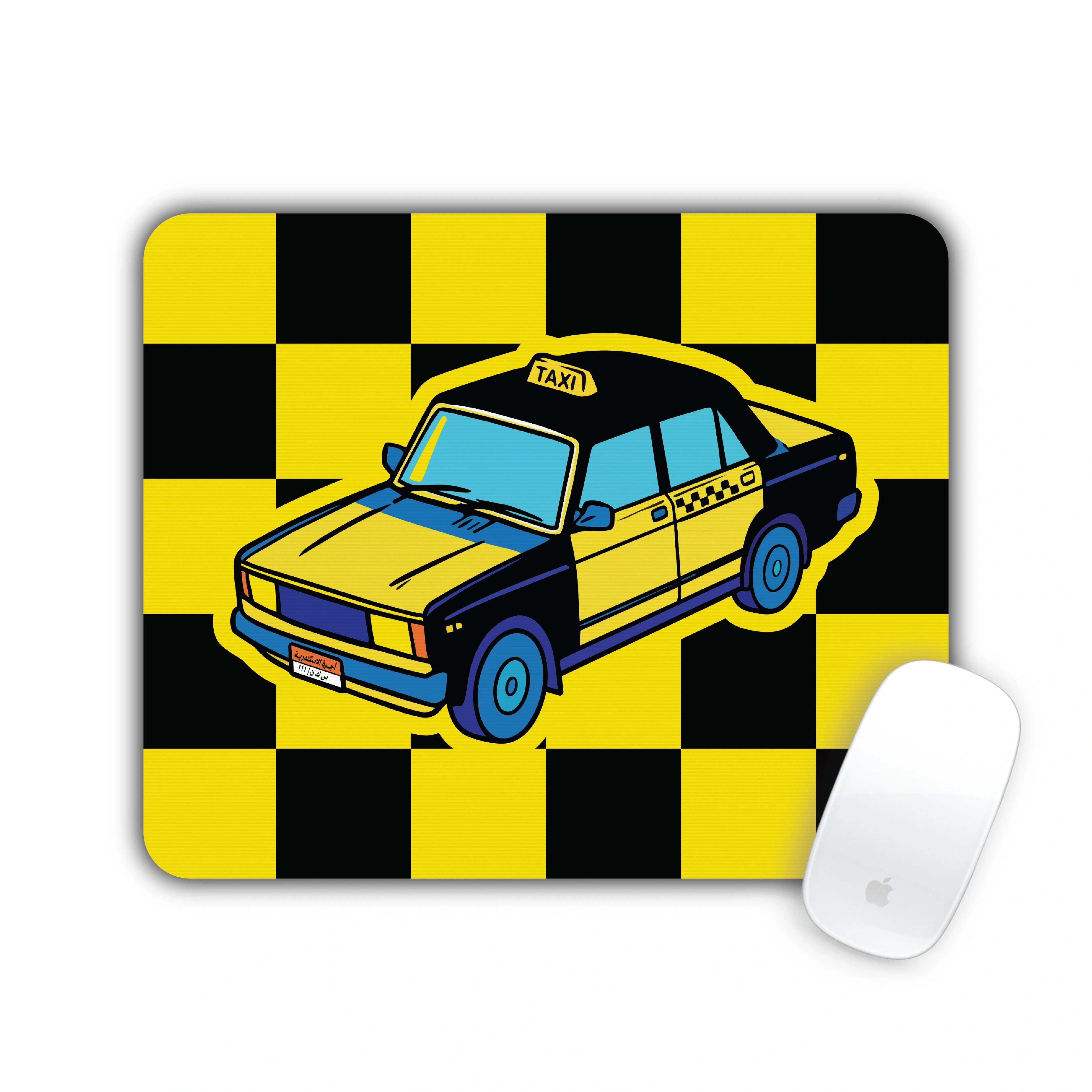 ALEXANDRIA TAXI MOUSE PAD
