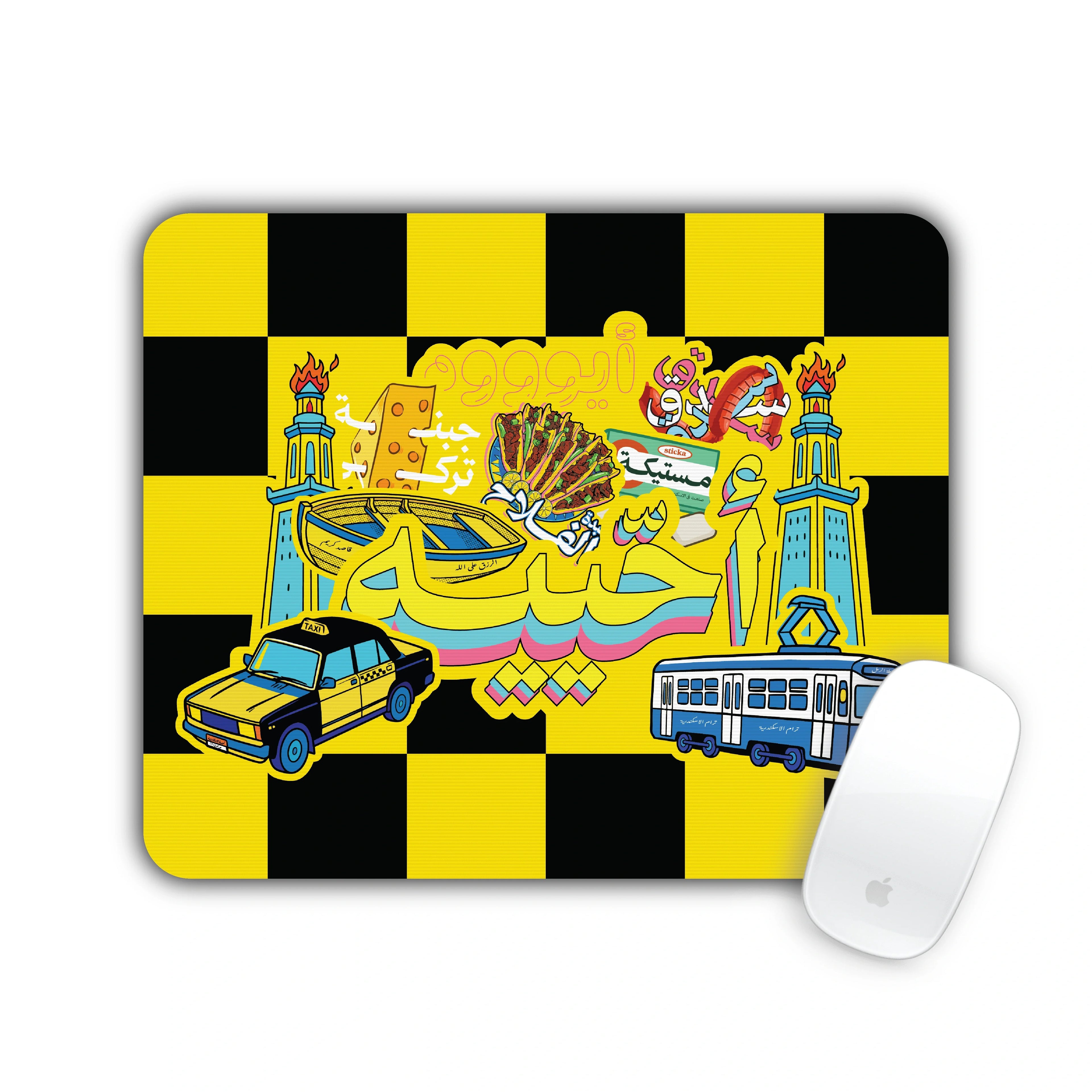 ALEXANDRIA ICONS MOUSE PAD