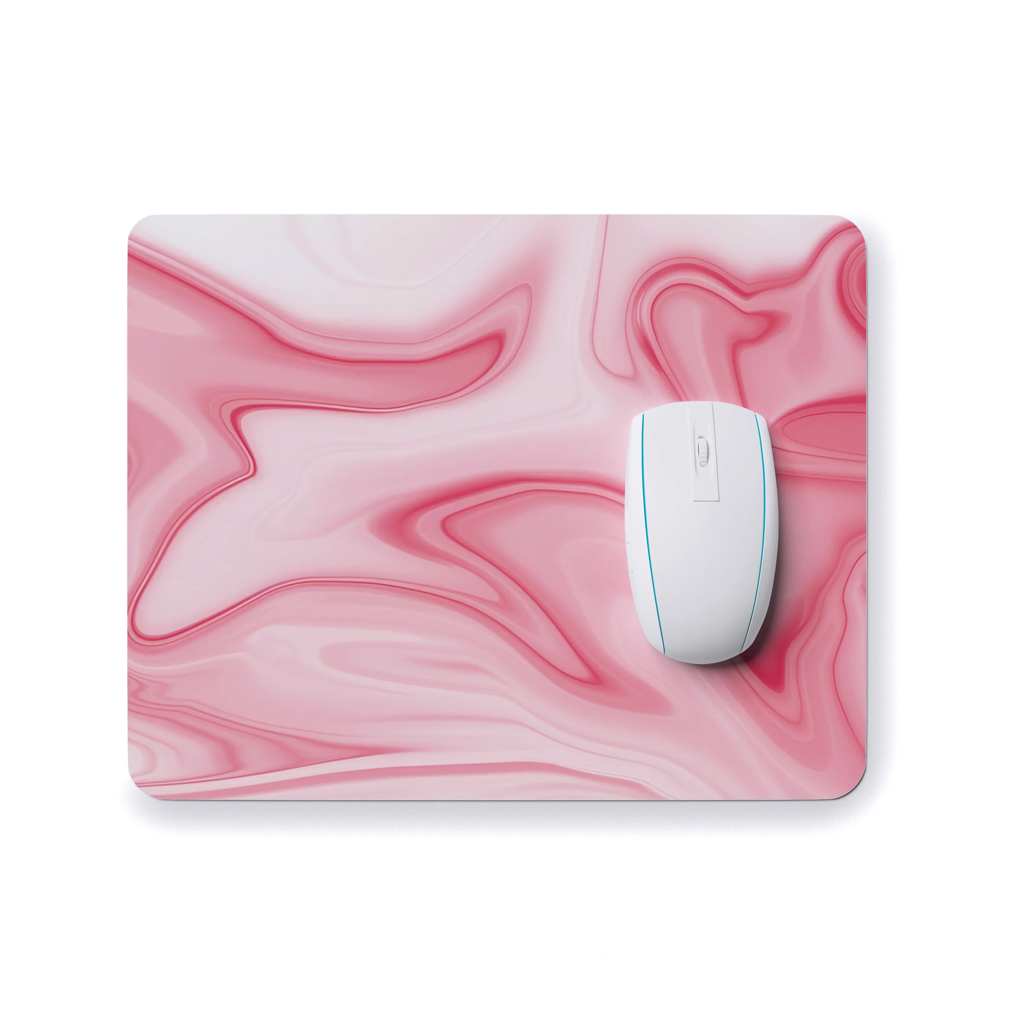Pink Marble Mouse Pad