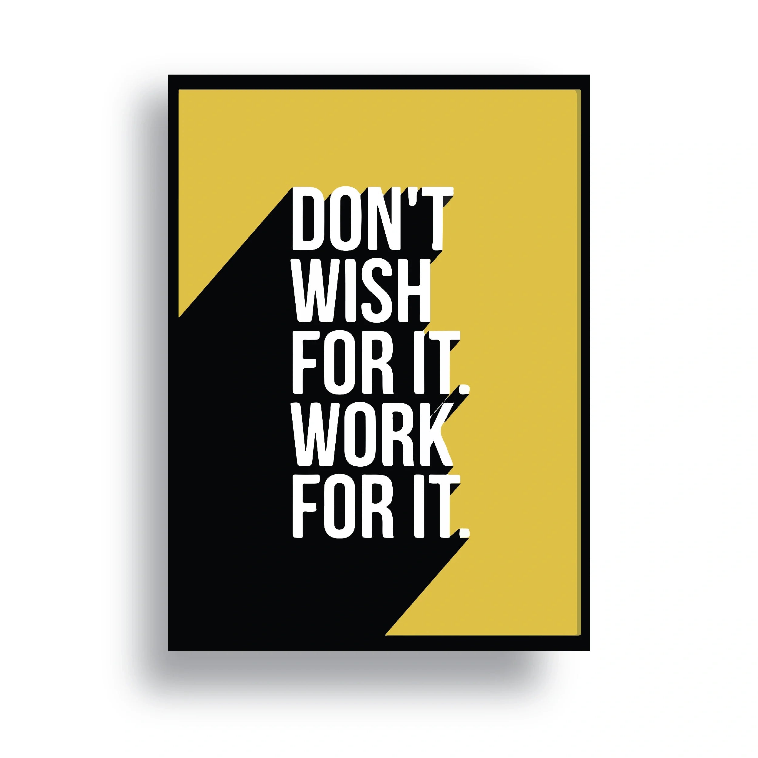 Work Over Wish