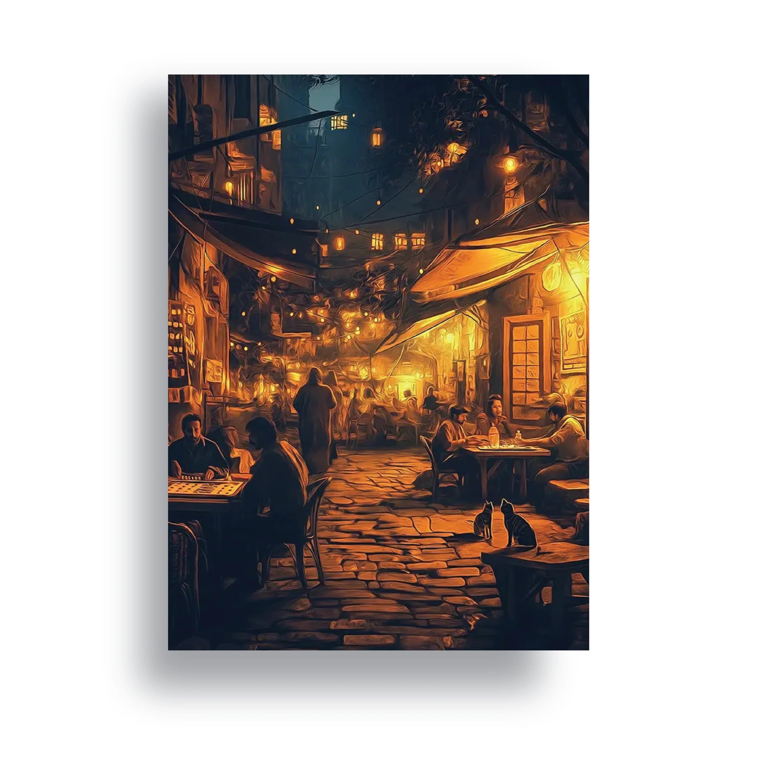 Nighttime Alley Cat