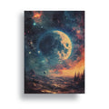 Full Moon Neon Forest